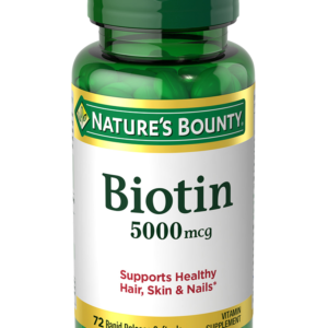 Nature’s Bounty Biotin 5,000 mcg