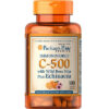 Puritan’s Pride Vitamin C-500 with Rose Hips & Echinacea