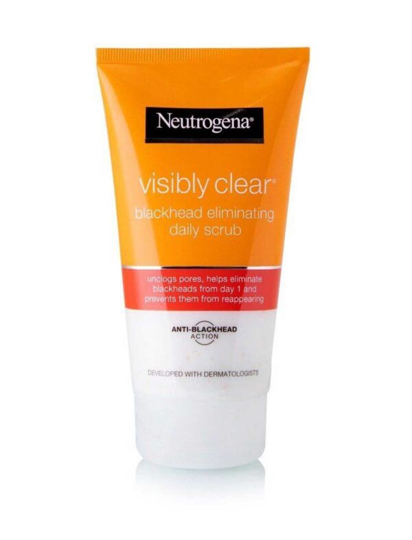 NEUTROGENA VISIBLY CLEAR BLACKHEAD ELIMINATING DAILY SCRUB 150ML