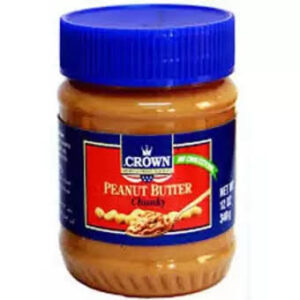 Crown Peanut Butter Chunky 340gm