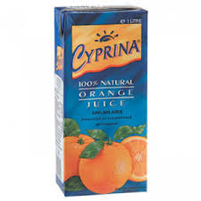 Cyprina Orange juice 1Lit