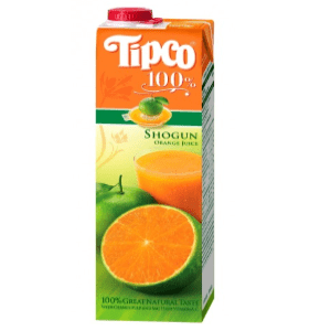 Tipco Si-Thong Orange juice 1 Lit (Thailand)