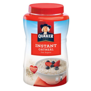 Quaker Instant Oatmeal jar 1kg