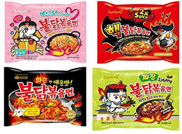 Ramen Samyang noodles single pack 140gm 4pcs (korea)