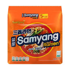 Ramen Samyang Orange Flavour noodles 5pack (korea)