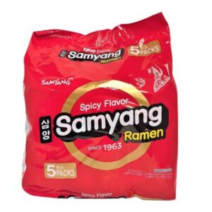 Ramen Samyang hot chicken spicy flavour noodles 5pack (korea)