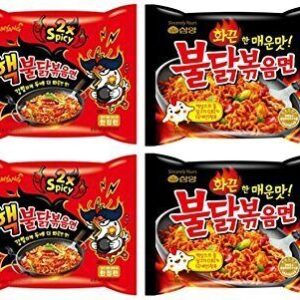 Ramen Samyang noodles single pack 140gm 4pack (korea)