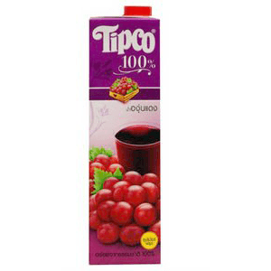 Tipco Red Grape Juice 1Lit (Thailand)