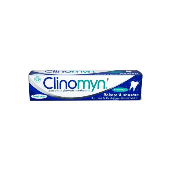 CLINOMYN SMOKERS FRESH MINT TOOTHPASTE 75ML