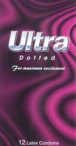 Ultra Dotted Condoms -12 Pieces