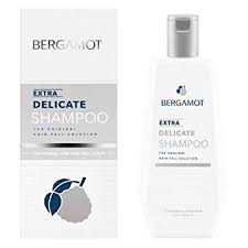 BERGAMOT Extra Delicate Shampoo 200 ml. (4 Pack)