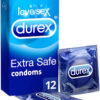 Durex E12xtra Safe Condoms, Pack of