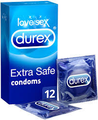 Durex E12xtra Safe Condoms, Pack of