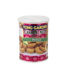 Tong Garden Salted Cashew Nuts Can