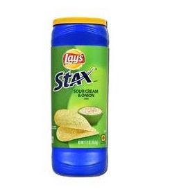 Lays Chips Stax Potato sour cream onion 155.9gm (American)