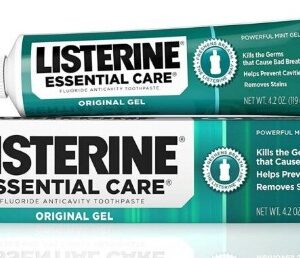 Listerine Essential Care Powerful Mint Gel Toothpaste