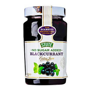 Stute Diabetic Jam Blackcurrant 430gm (U.K)